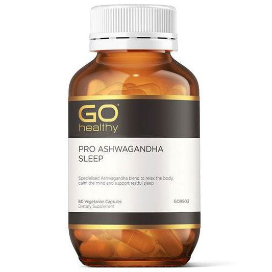 Go Healthy Pro Ashwagandha Sleep 60 Caps - NZ Muscle