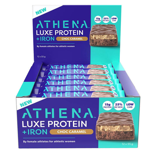 Athena Luxe Protein + Iron Bars - NZ Muscle