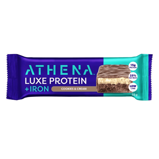 Athena Luxe Protein + Iron Bars - NZ Muscle