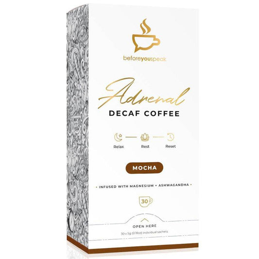 Before You Speak Adrenal Decaf Coffee - NZ Muscle