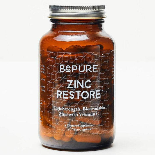 BePure Zinc Restore 60 Capsules - NZ Muscle
