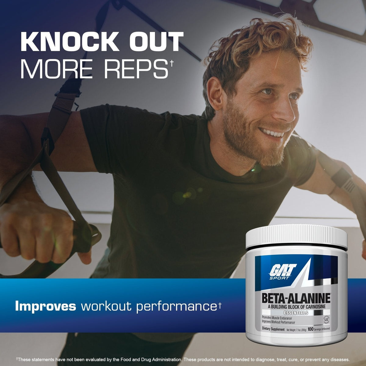 GAT Sport Beta-Alanine knock out more reps