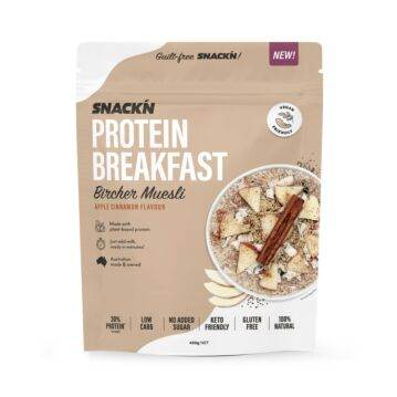 Snackn Protein Breakfast Bircher Muesli - NZ Muscle