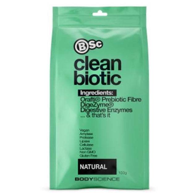 BSc Clean Biotic 150g Gut Support - NZ Muscle