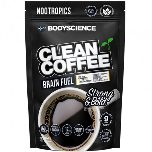BSc Clean Coffee Brain Fuel - NZ Muscle