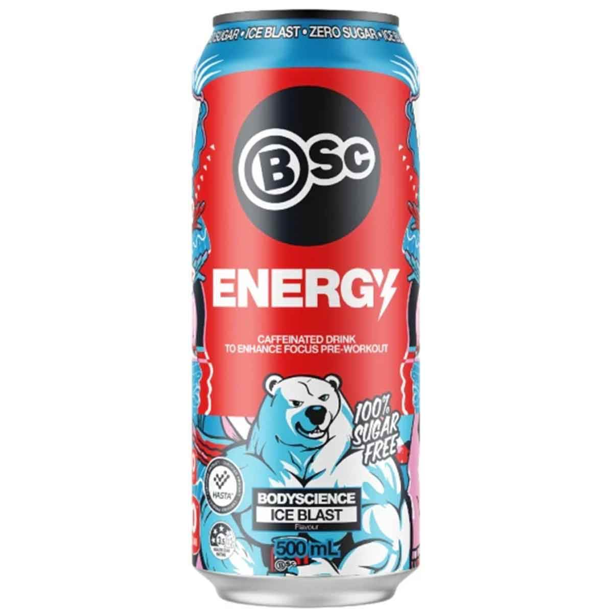 BSc Energy Drink 500ml - NZ Muscle