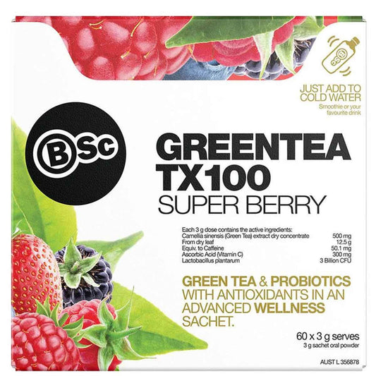 BSc Green Tea TX100 - NZ Muscle