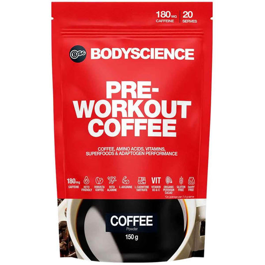 BSc Pre-workout Coffee 150g - NZ Muscle