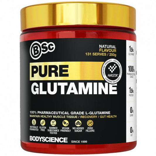 Bsc Pure Glutamine 250g - NZ Muscle