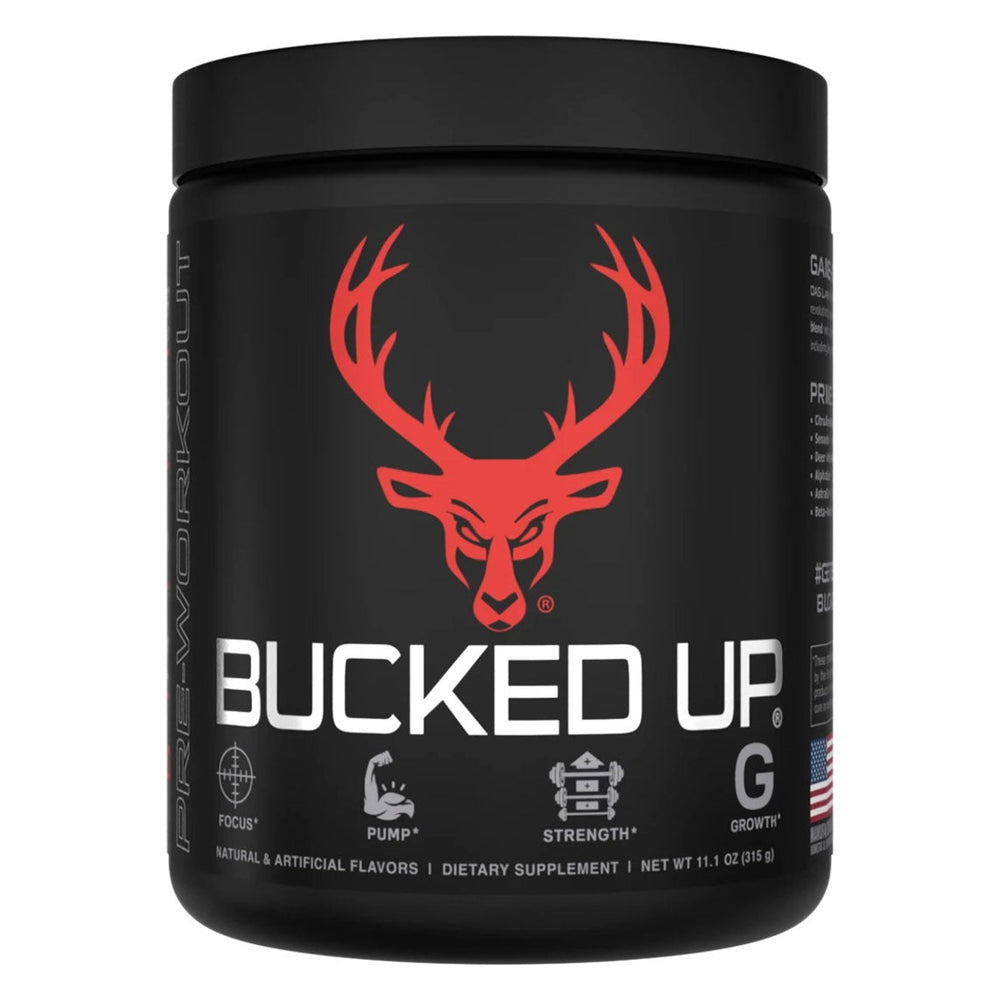 Bucked Up Pre-Workout Blood Raz 30 serves