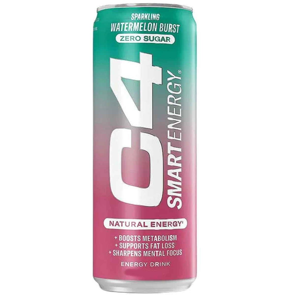 C4 Smart Energy Carbonated Drink 473ml - NZ Muscle