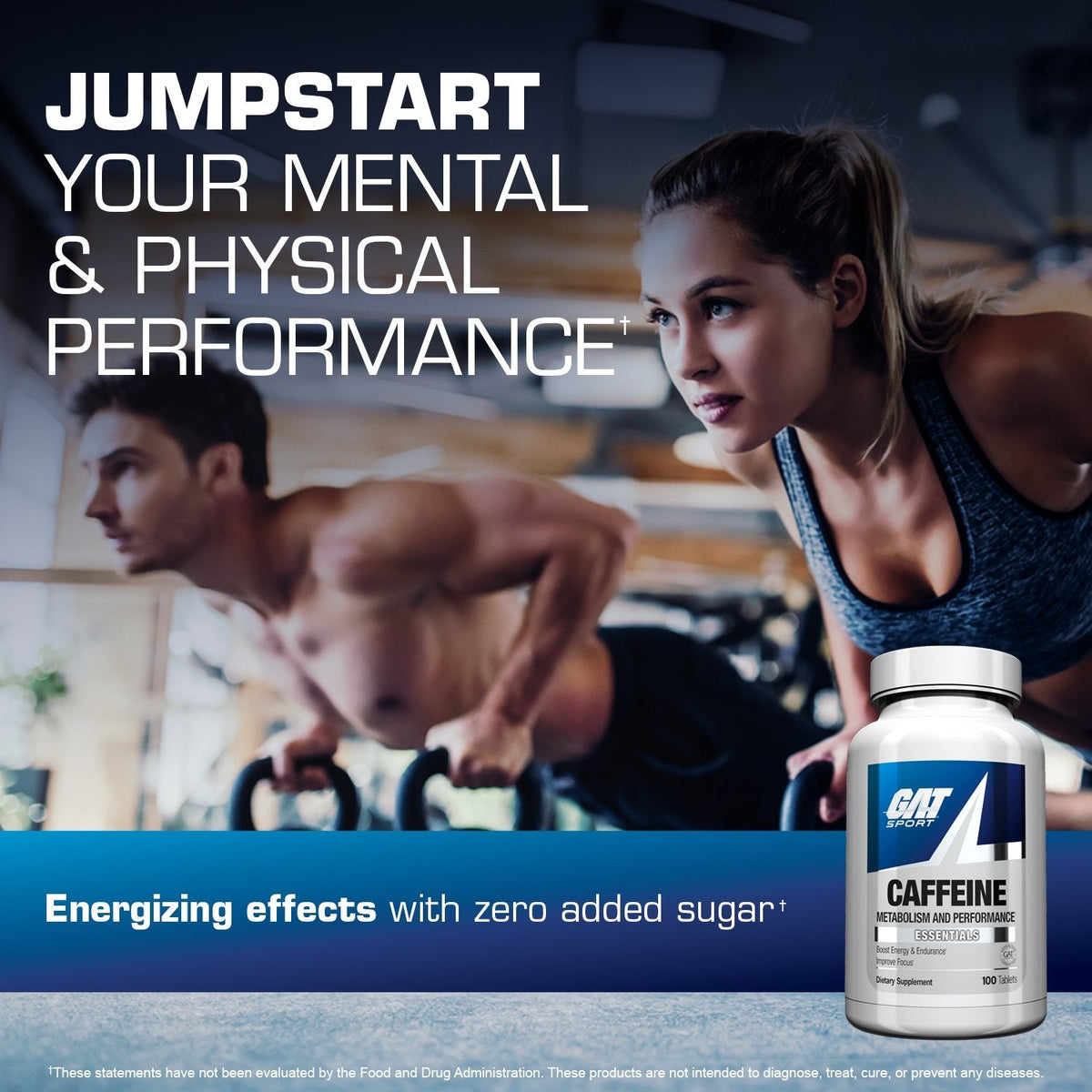 GAT Sport Caffeine jumpstart your mental and physical performance