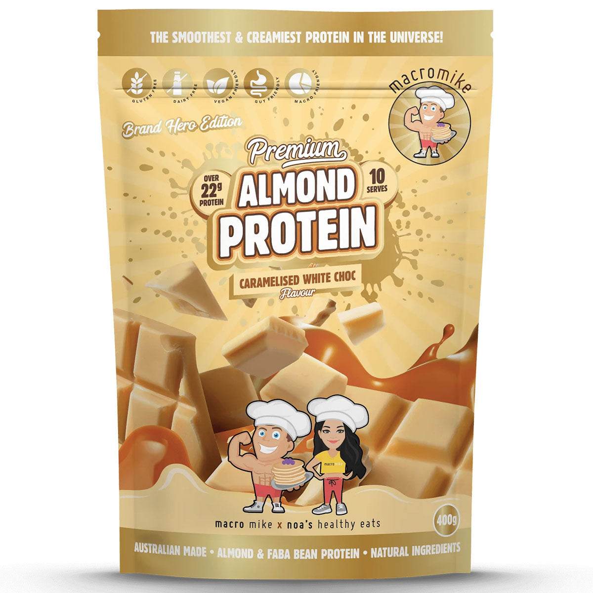 Macro Mike Premium Almond Protein - NZ Muscle