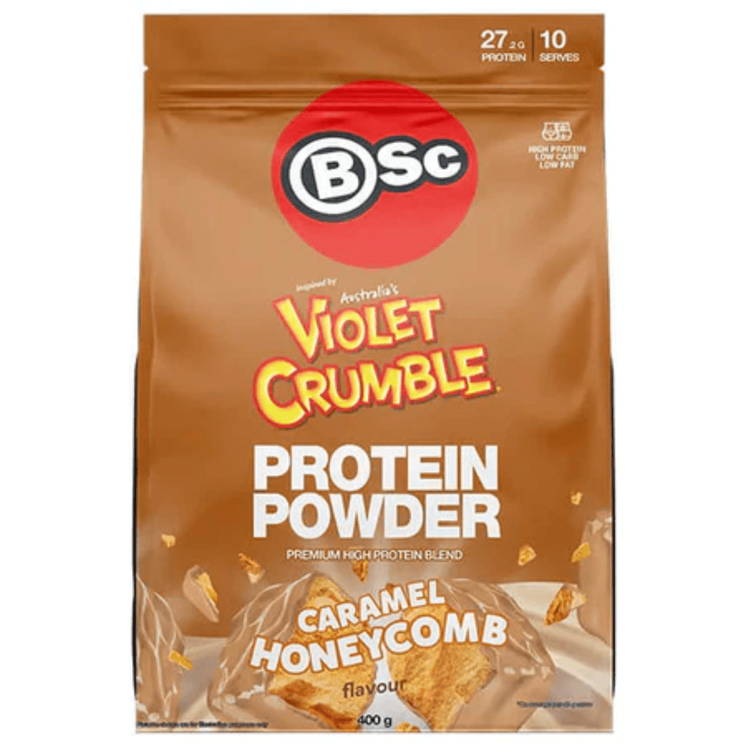 BSc Violet Crumble Protein Powder - NZ Muscle