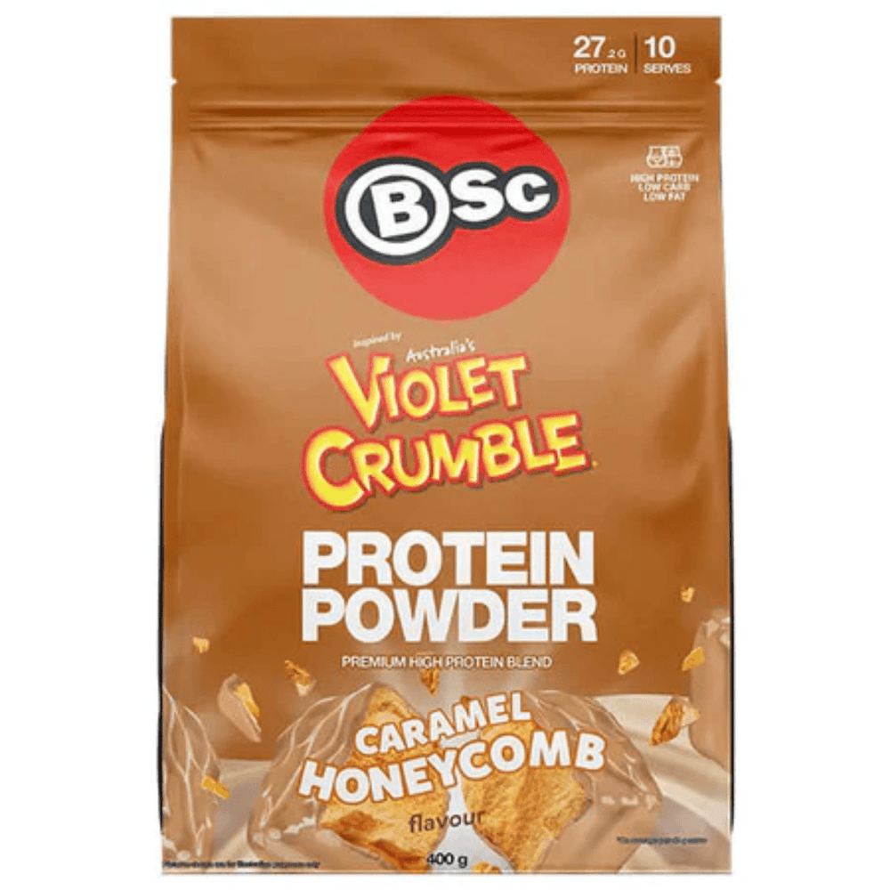 BSc Violet Crumble Protein Powder - NZ Muscle