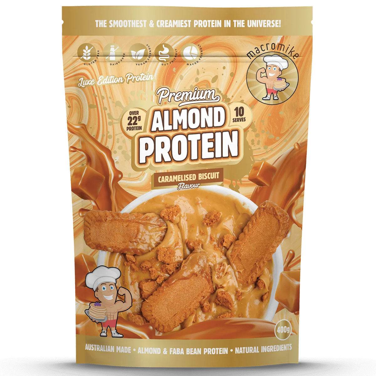 Macro Mike Premium Almond Protein - NZ Muscle