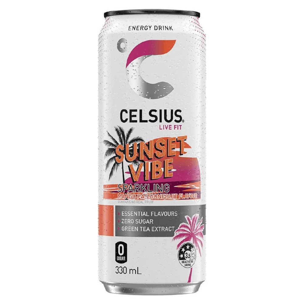 Celsius Energy Drink 330ml - NZ Muscle