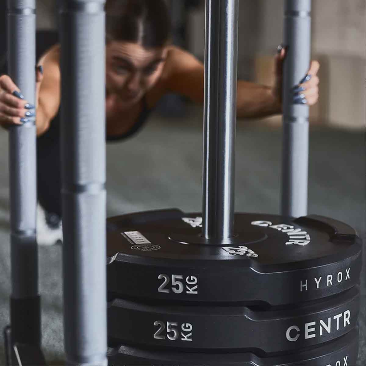 Centr x HYROX Competition Interlocking 25kg Plate - NZ Muscle
