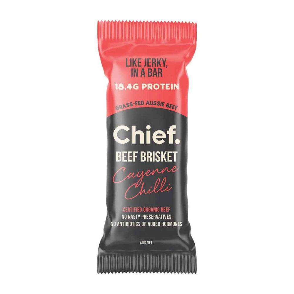 Chief Organic Beef Protein Bar - NZ Muscle