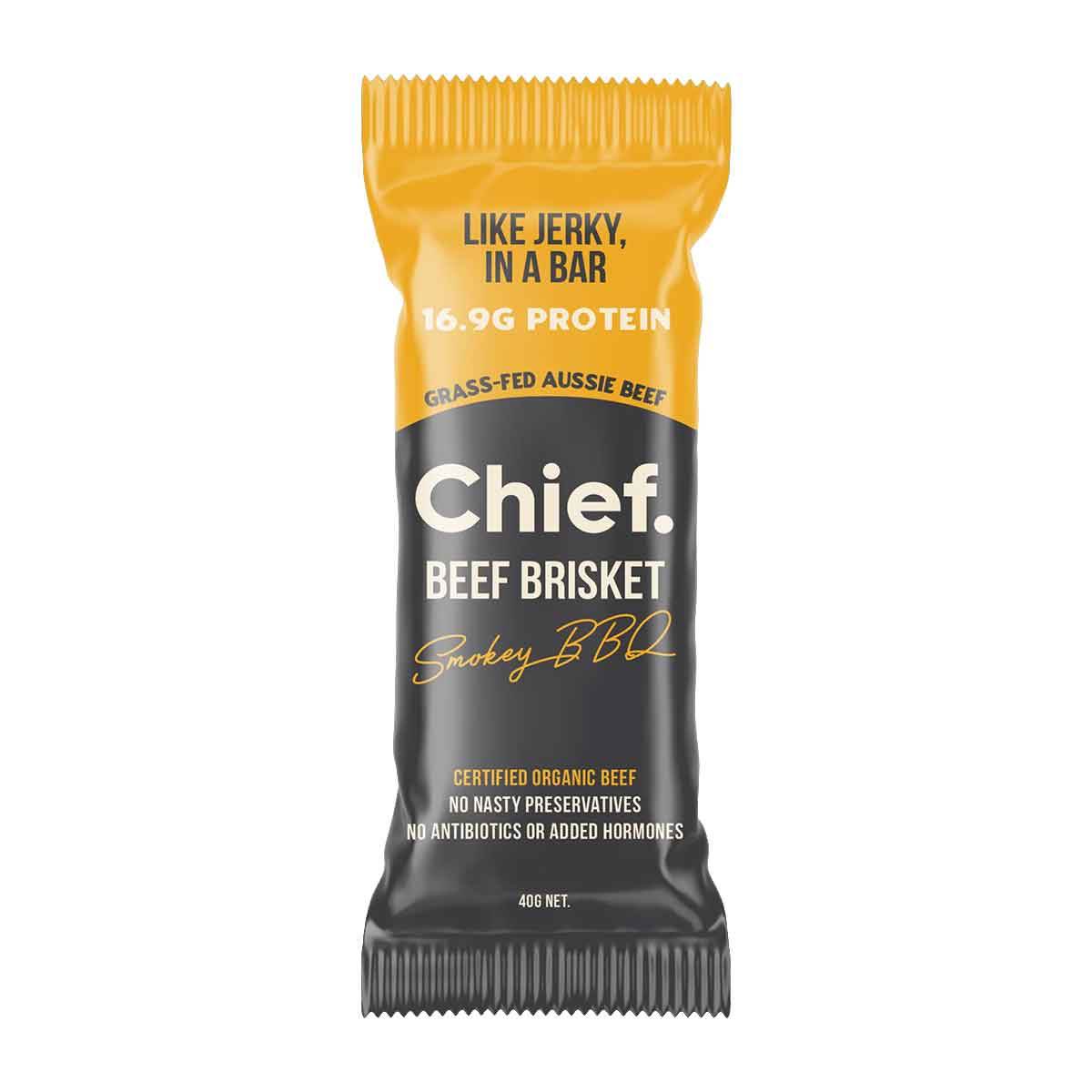 Chief Organic Beef Protein Bar - NZ Muscle