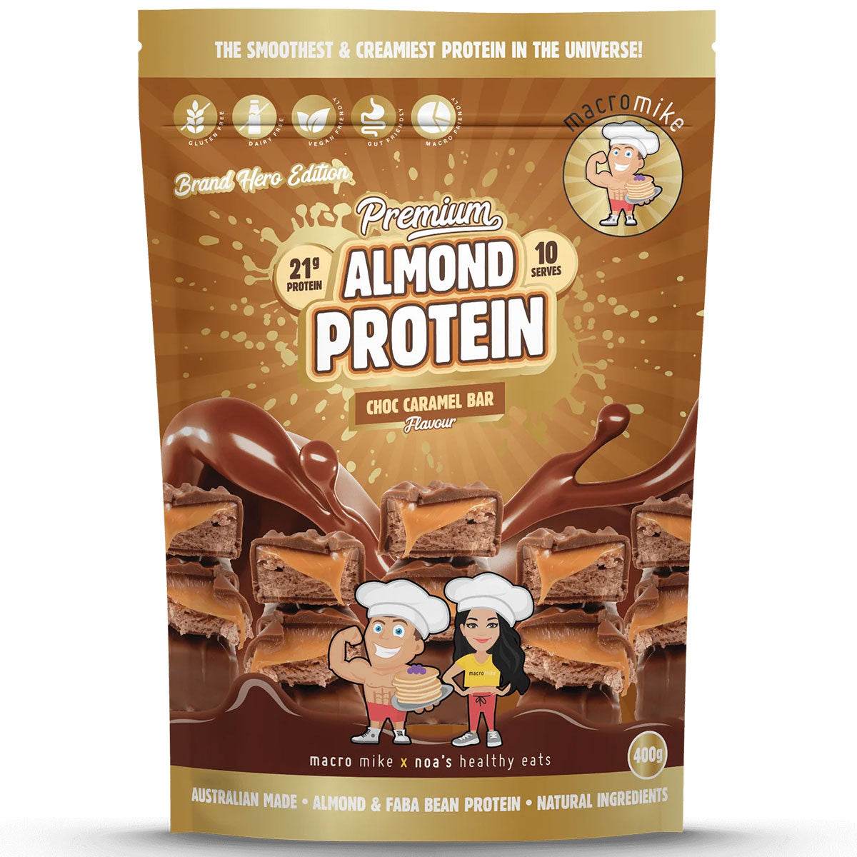 Macro Mike Premium Almond Protein - NZ Muscle
