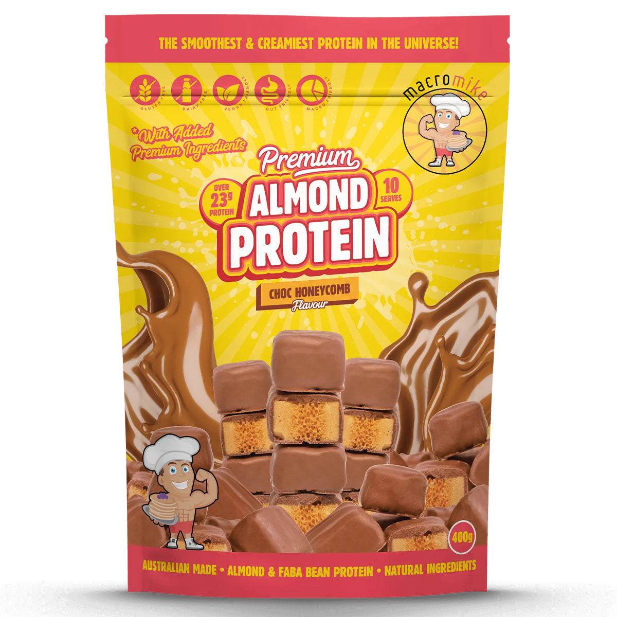 Macro Mike Premium Almond Protein - NZ Muscle