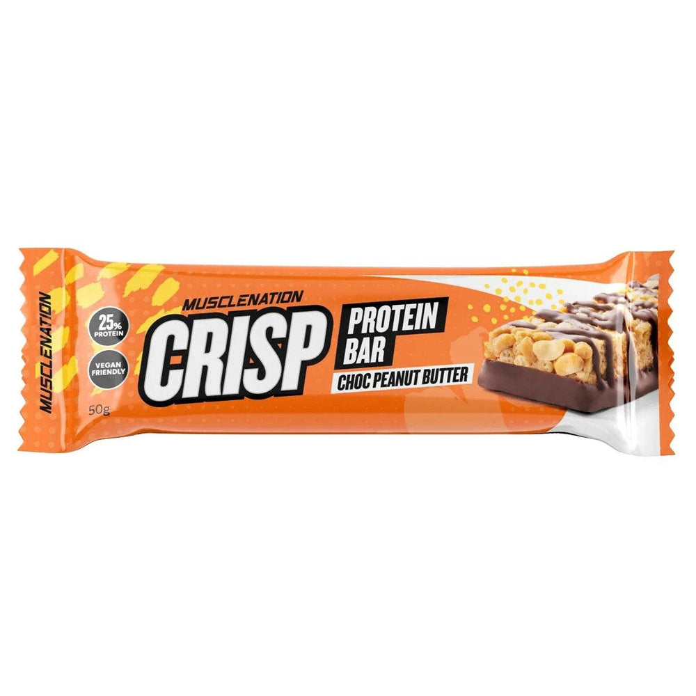 Muscle Nation Crisp Protein Bar - NZ Muscle