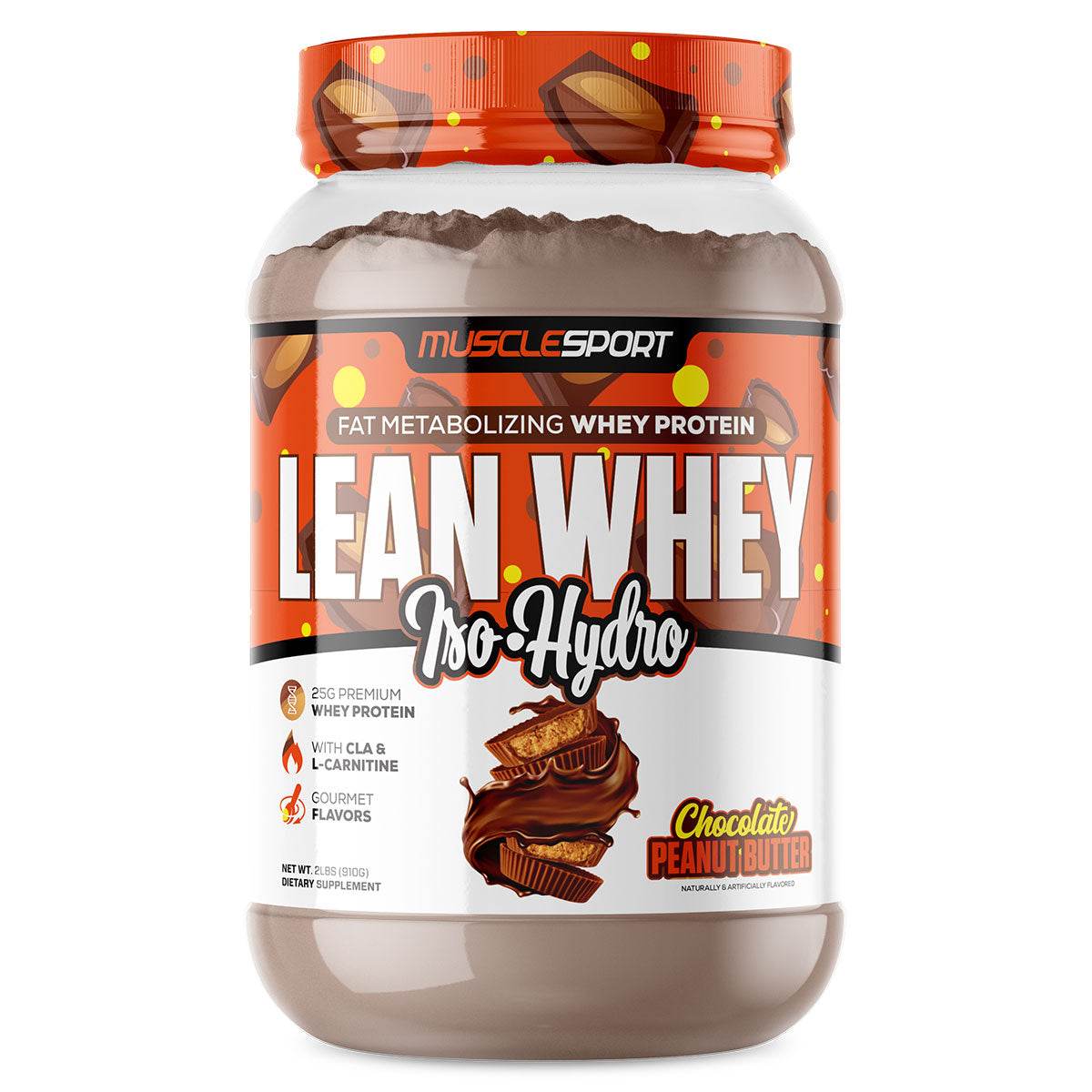 Musclesport Lean Whey Iso Hydro - NZ Muscle
