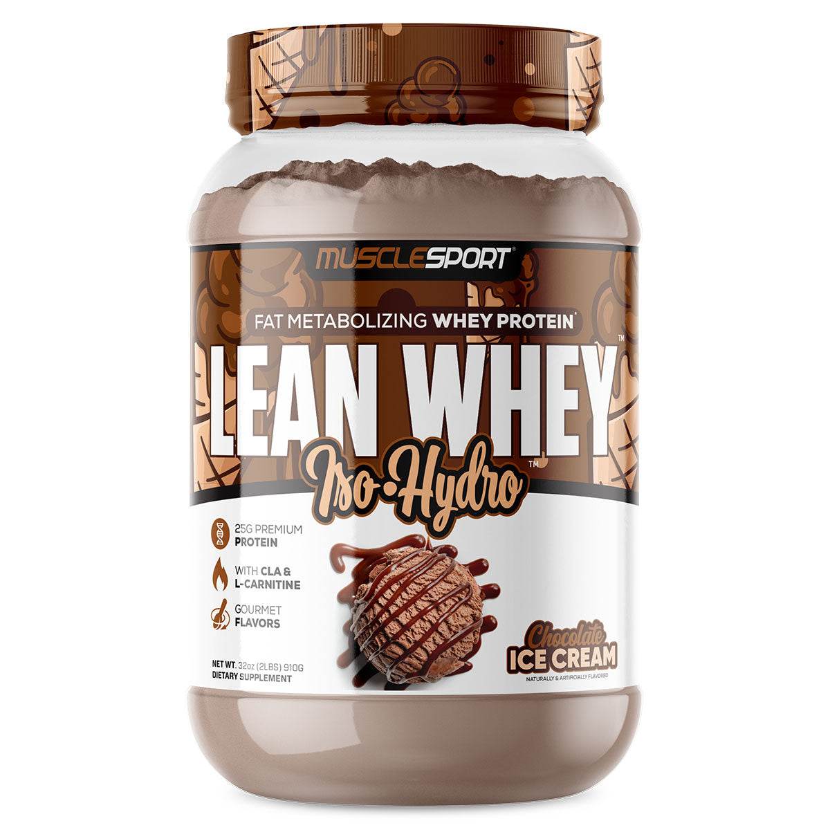 Musclesport Lean Whey Iso Hydro - NZ Muscle