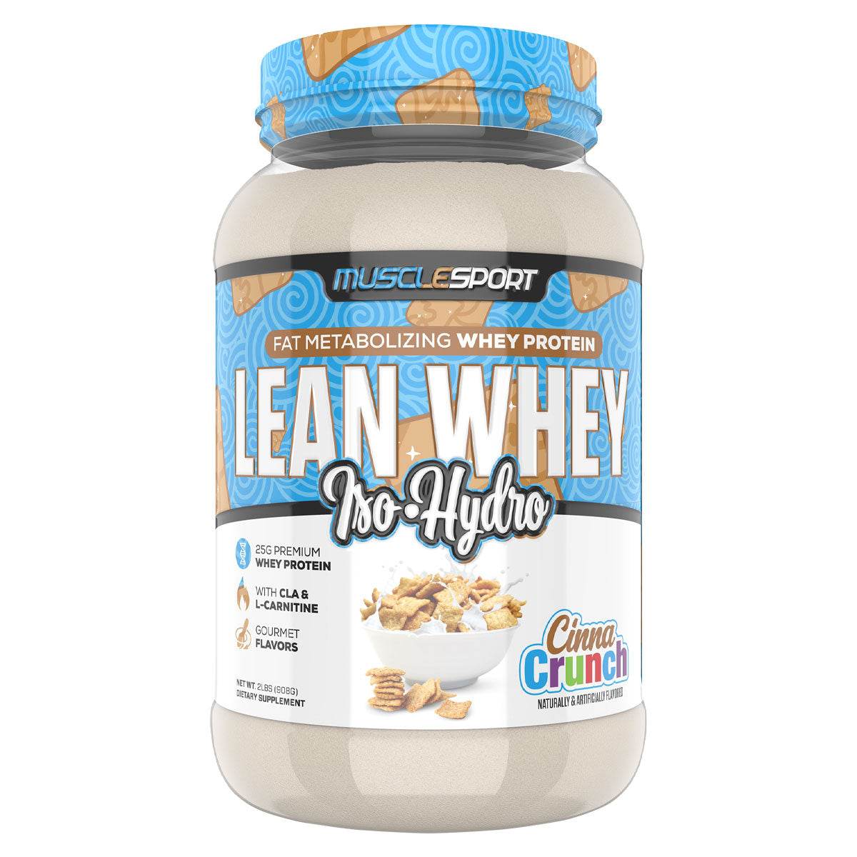 Musclesport Lean Whey Iso Hydro - NZ Muscle