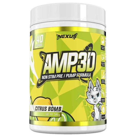 Nexus Amp3d Non-Stim Pre Workout - NZ Muscle