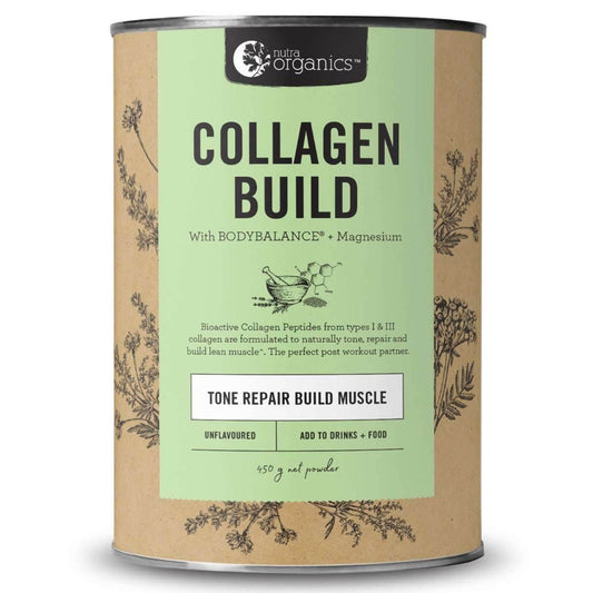 Nutra Organics Collagen Build 450g - NZ Muscle
