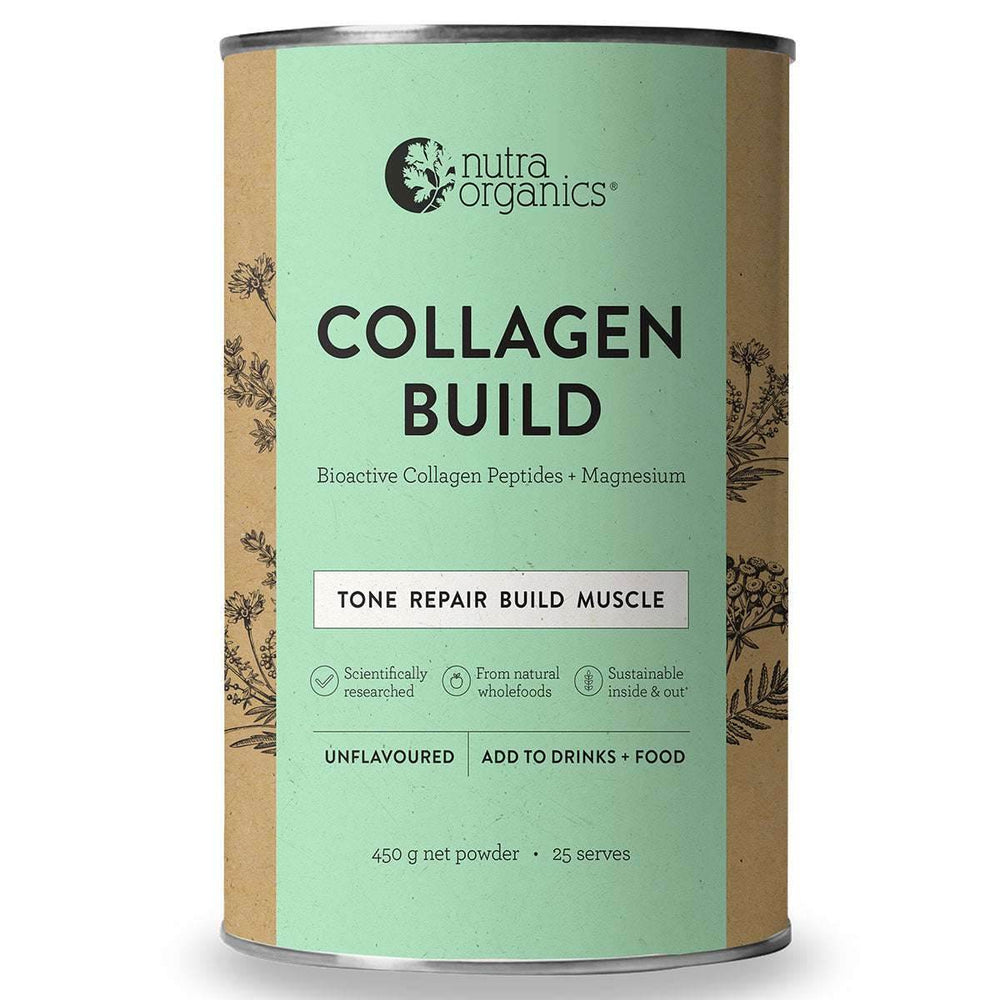 Nutra Organics Collagen Build 450g - NZ Muscle
