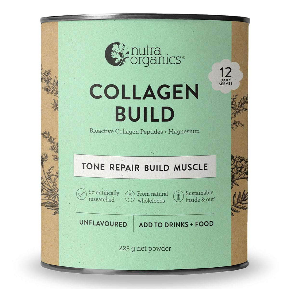 Nutra Organics Collagen Build 225g - NZ Muscle