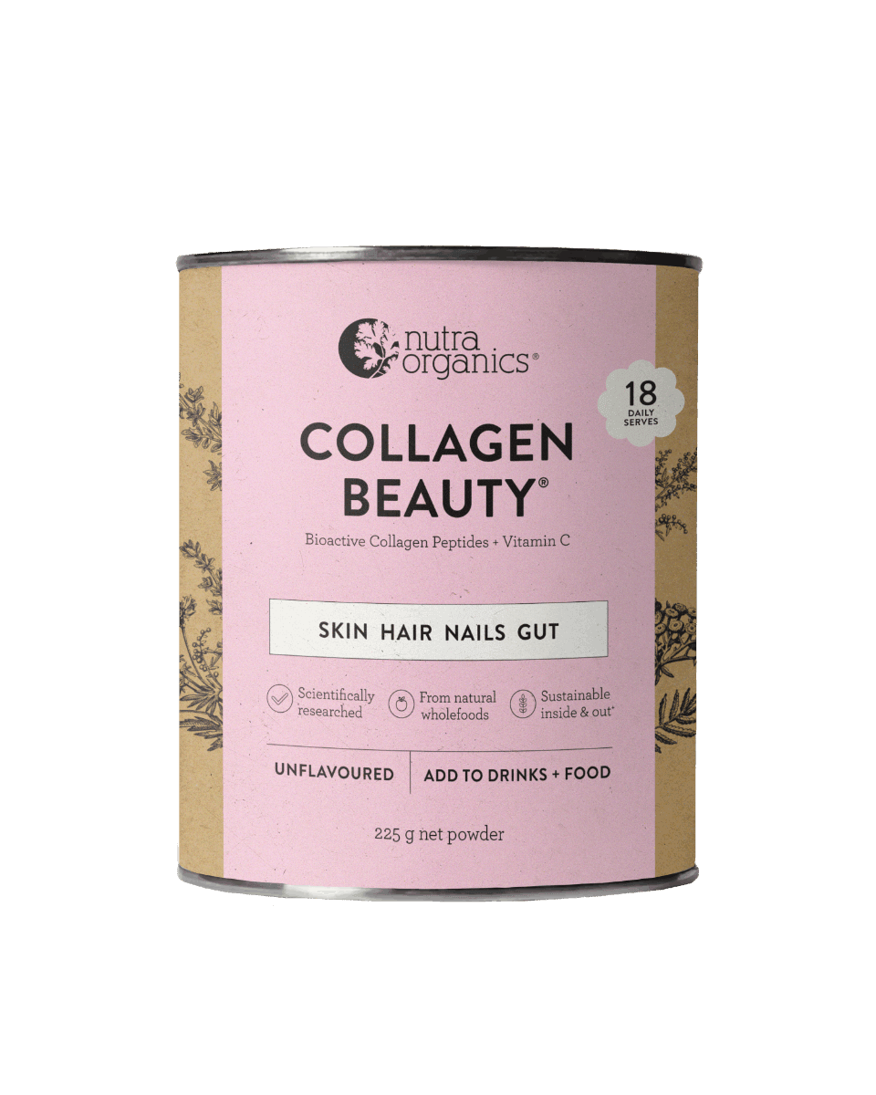 Nutra Organics Collagen Beauty + Verisol 225g - NZ Muscle