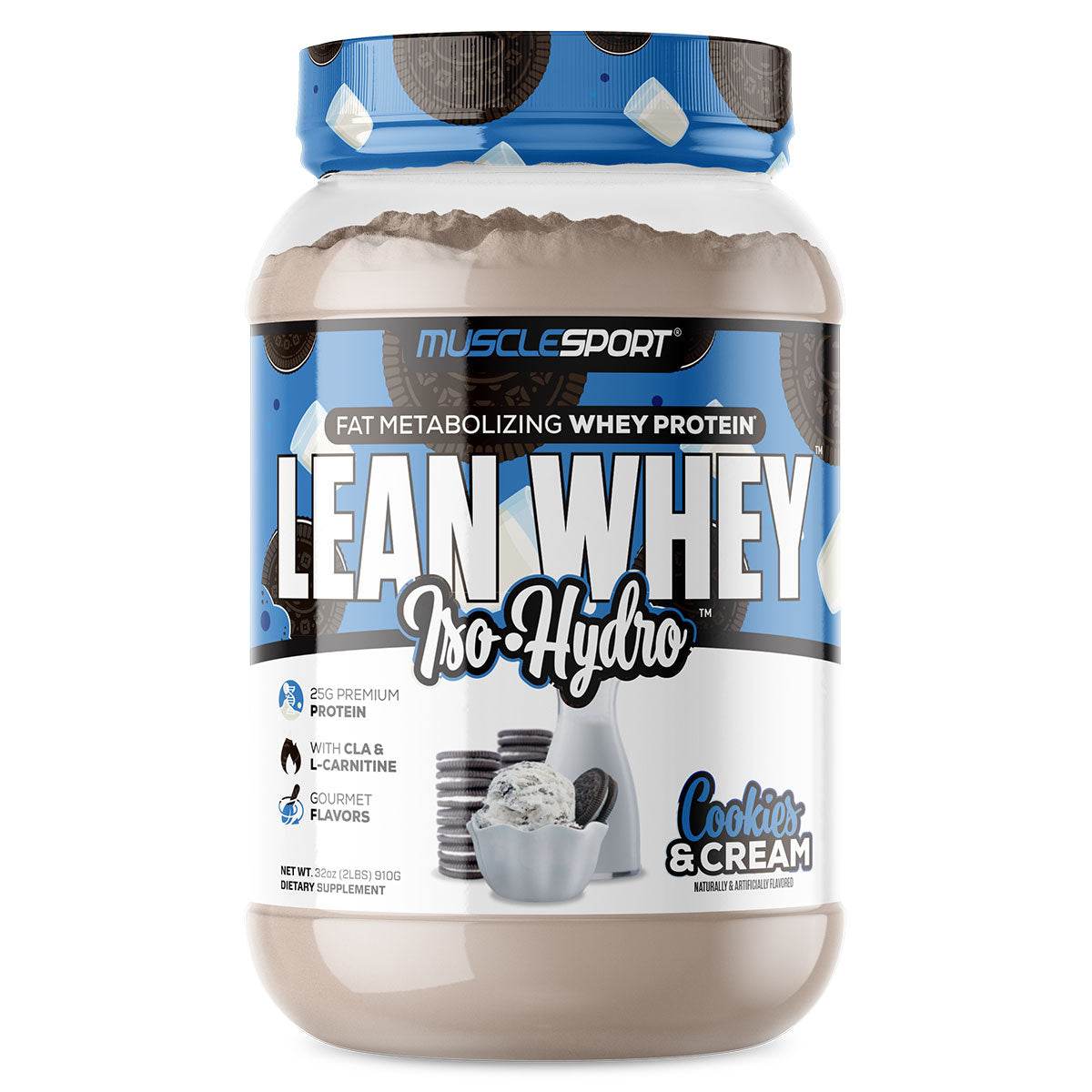 Musclesport Lean Whey Iso Hydro - NZ Muscle