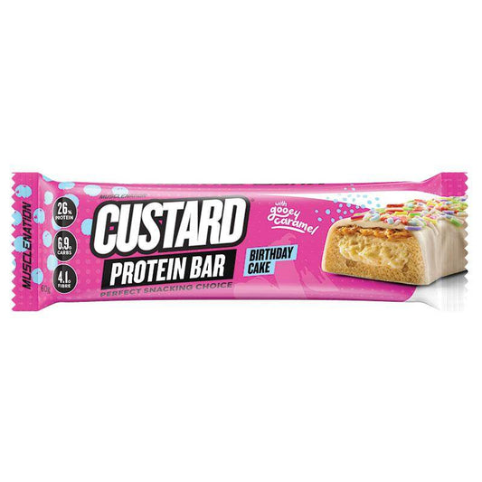 Muscle Nation Custard Protein Bar - NZ Muscle