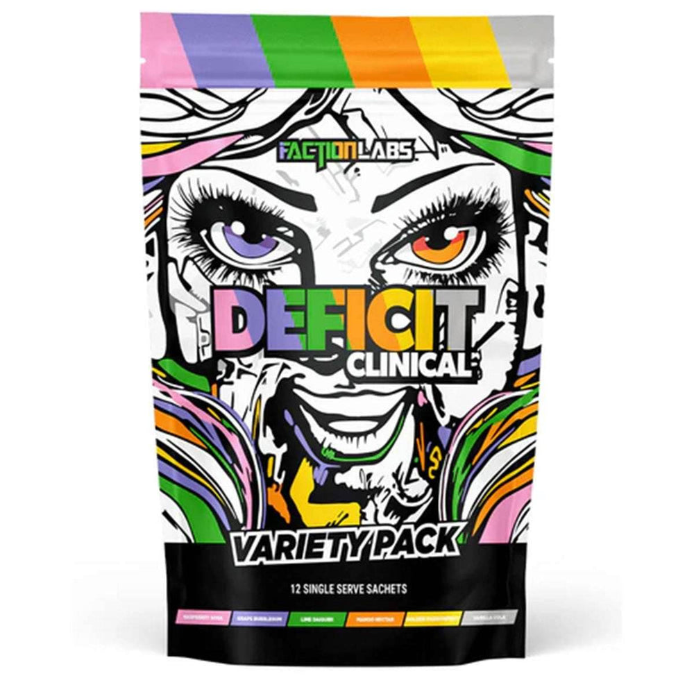 Faction Labs Deficit Clinical - Variety Pack - NZ Muscle