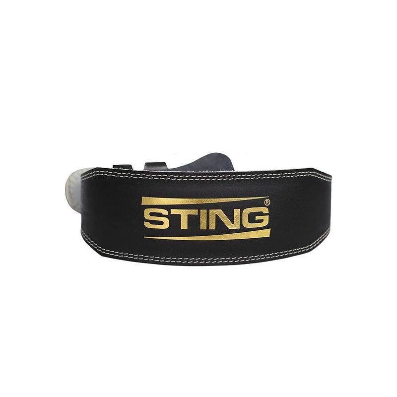Sting Eco Leather Lifting Belt 4 Inch - NZ Muscle