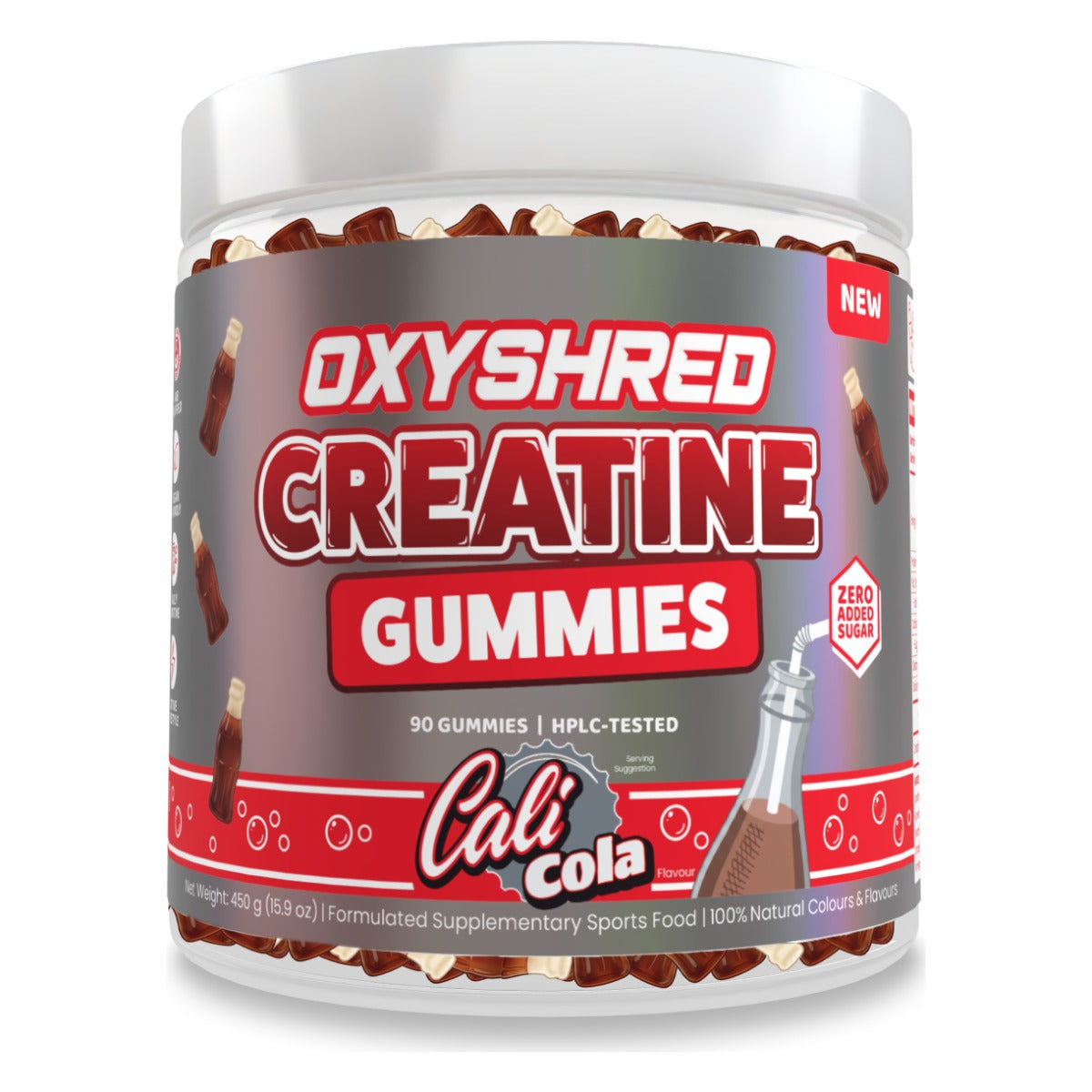 EHP Labs OxyShred Creatine Gummies 90 Gummies Cali Cola