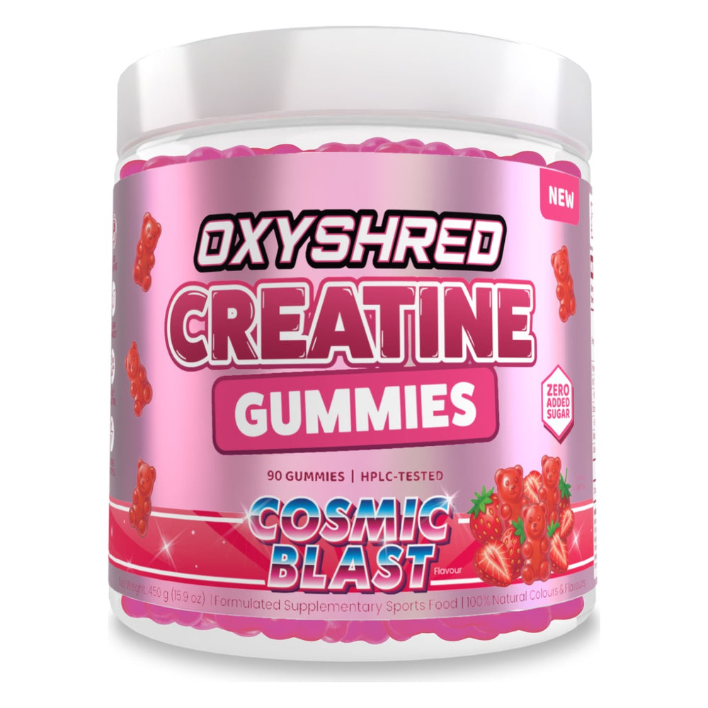 EHP Labs OxyShred Creatine Gummies 90 Gummies Cosmic Blast