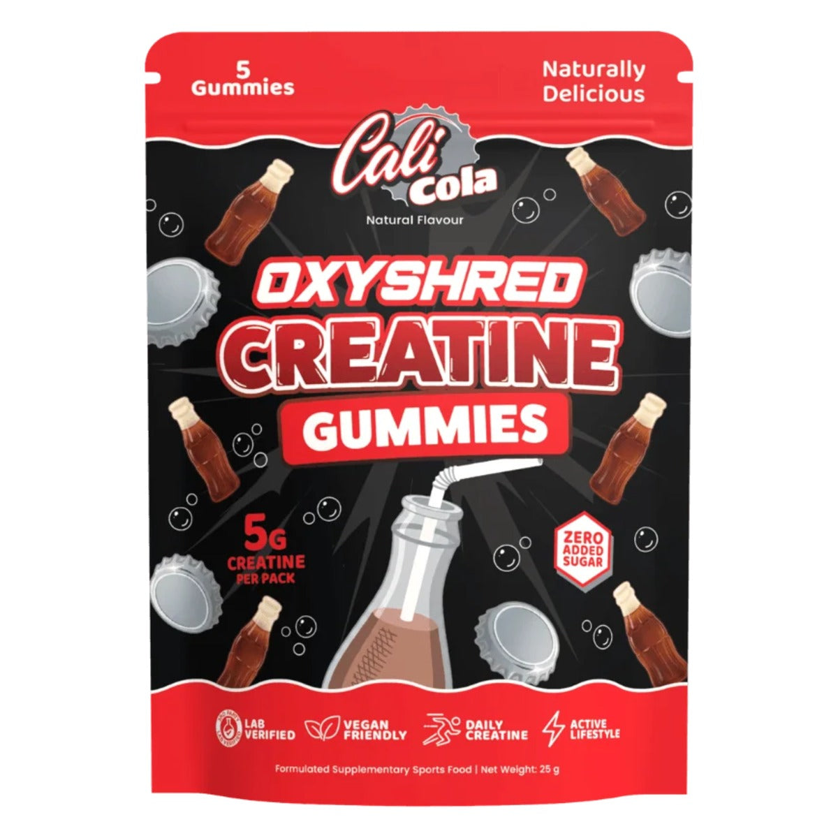 EHP Labs OxyShred Creatine Gummies Sachet Cali Cola