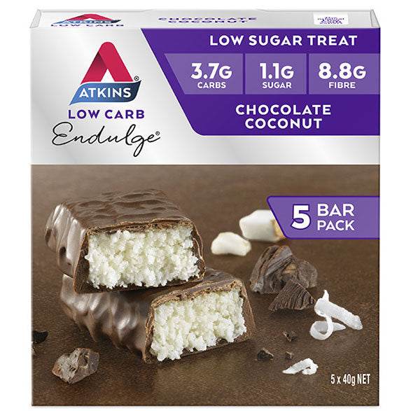Atkins Endulge Bars, 5 bars - NZ Muscle