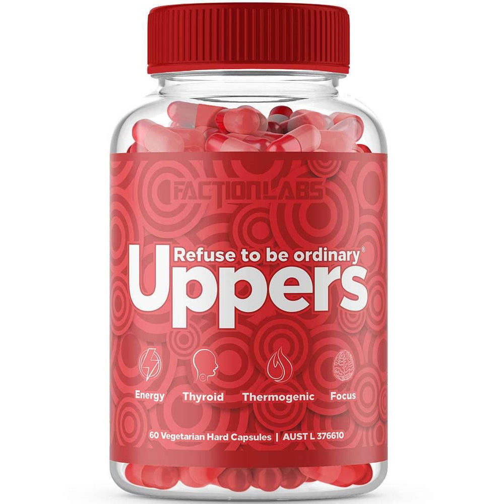 Faction Labs Uppers 60 Capsules - NZ Muscle