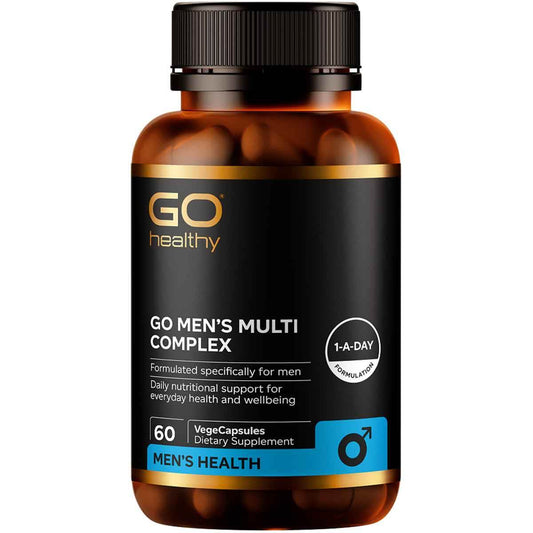 GO Healthy Mens Multi Advanced 60 Capsules - NZ Muscle
