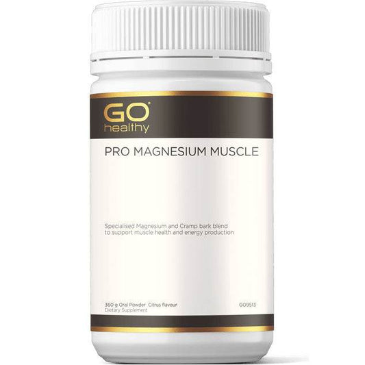 Go Healthy Pro Magnesium Muscle Powder 360g - NZ Muscle