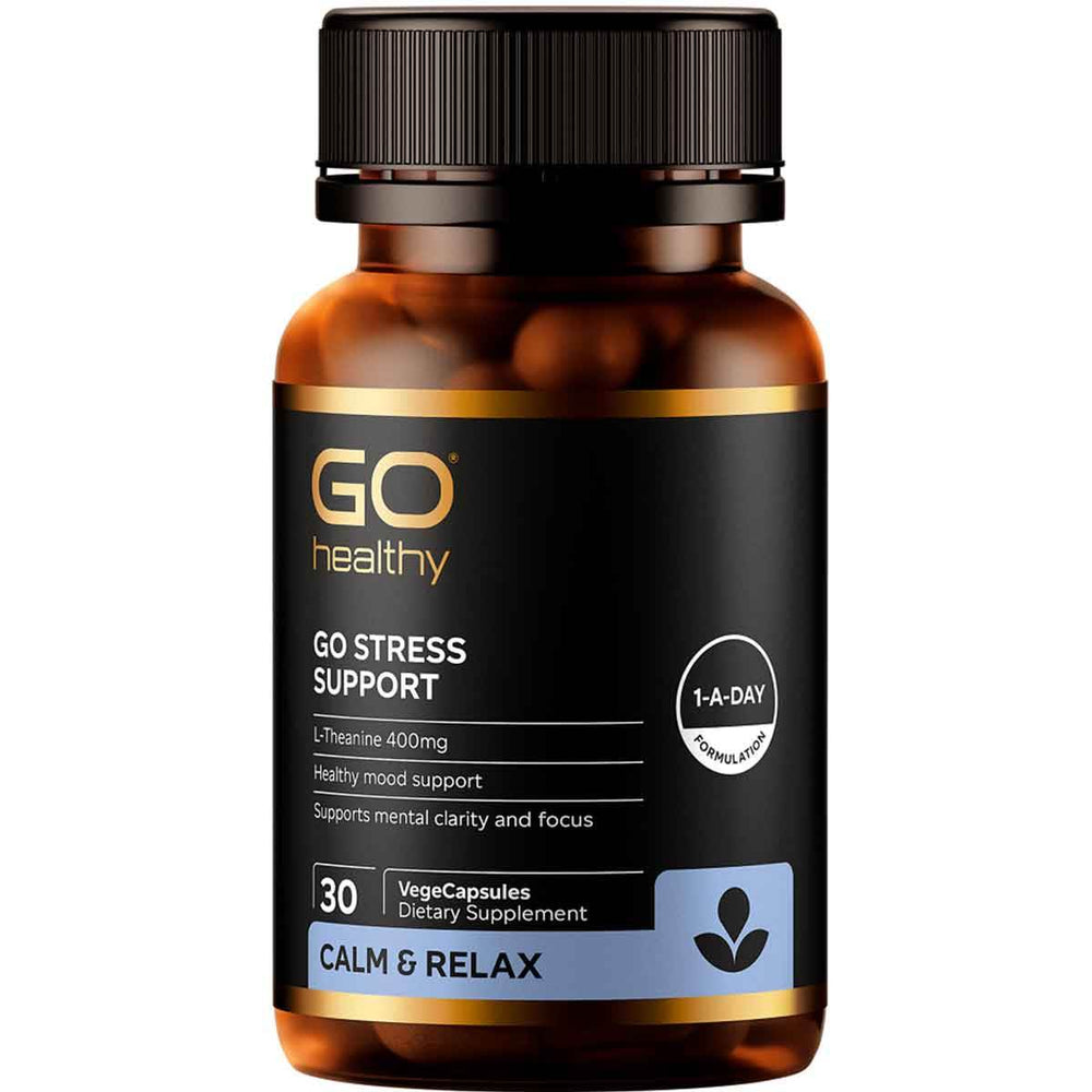 GO Healthy Stress Support 30 Capsules - NZ Muscle