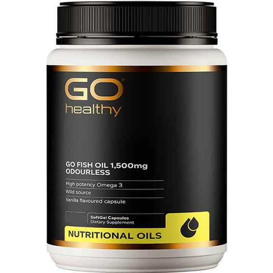 GO Healthy Fish Oil 1500mg 210 Capsules - NZ Muscle