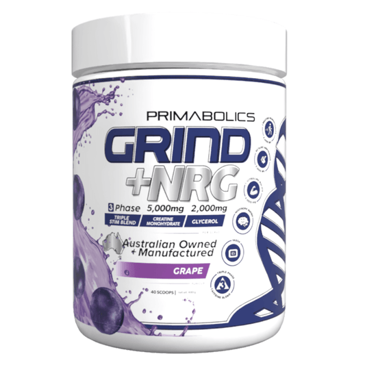 Primabolics Grind+NRG Pre Workout - NZ Muscle