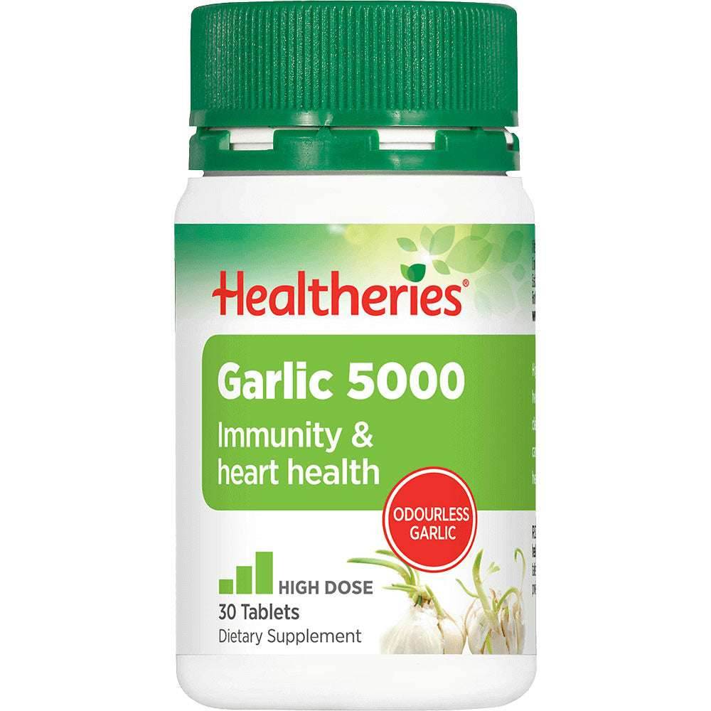 Healtheries Garlic 5000mg - NZ Muscle